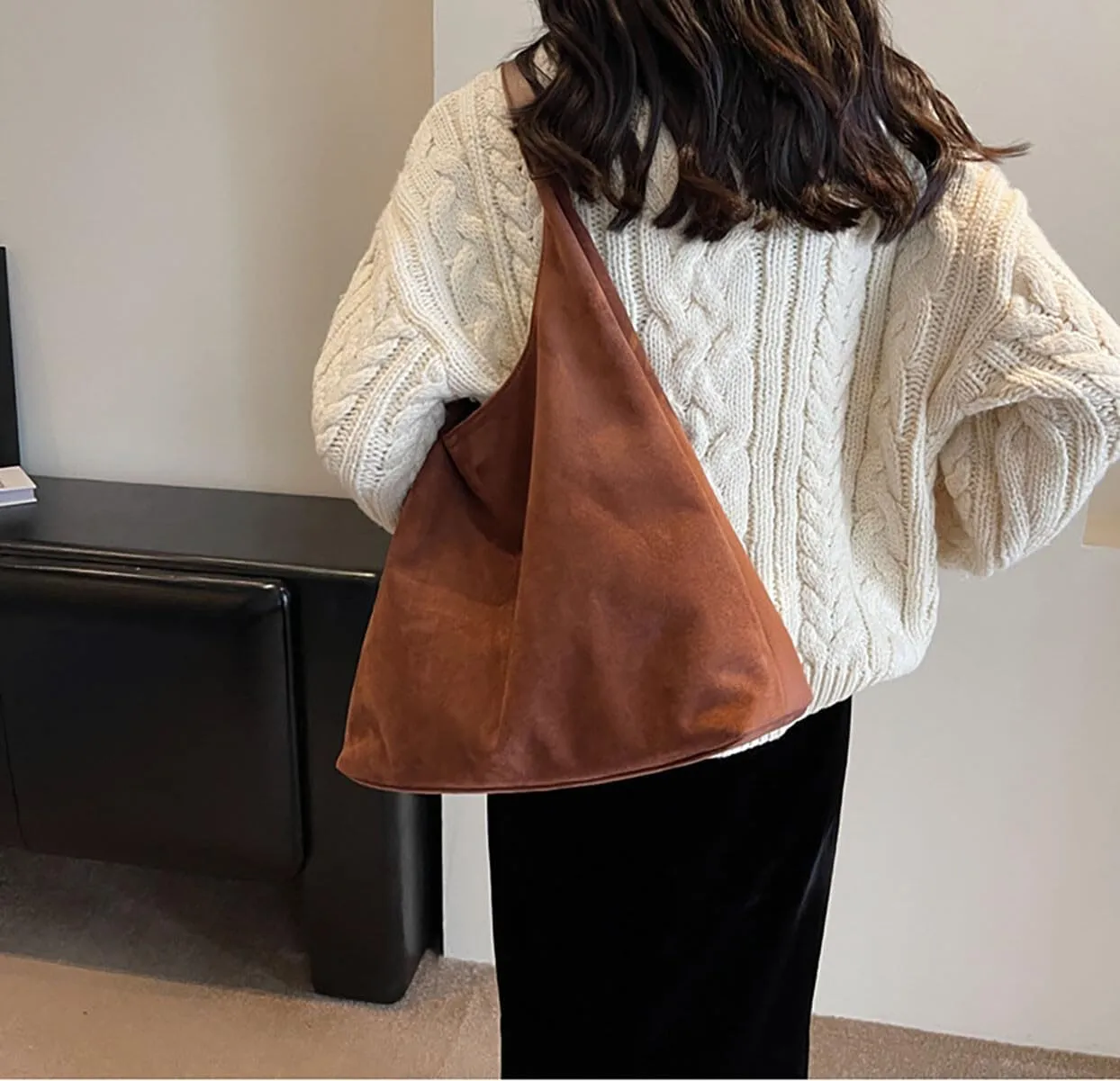 Suede Women's Work & Office Bags - Hobo, Tote & Purse