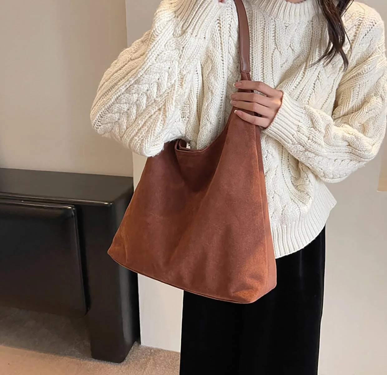 Suede Women's Work & Office Bags - Hobo, Tote & Purse