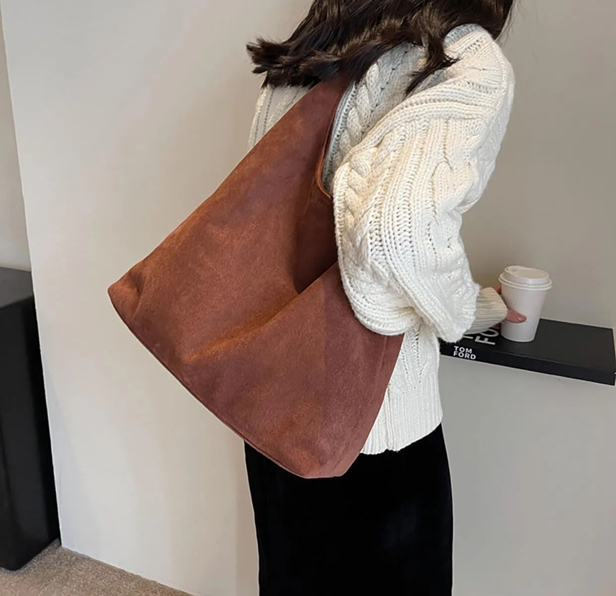 Suede Women's Work & Office Bags - Hobo, Tote & Purse