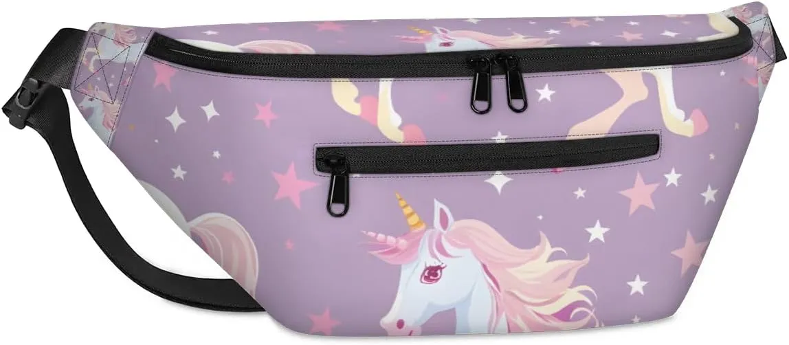 Sunlit Horse Crossbody Sling Bags Multipurpose Sling Backpack Shoulder Bag For Men Women Lightweight Travel Backpack Waist Bag Fanny Packs Purses Handbags Chest Bag