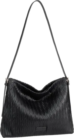 Telena Leather Tote Bag for Women Waterproof Woven Womens Tote Purse and Handbags for Work Travel Shopping