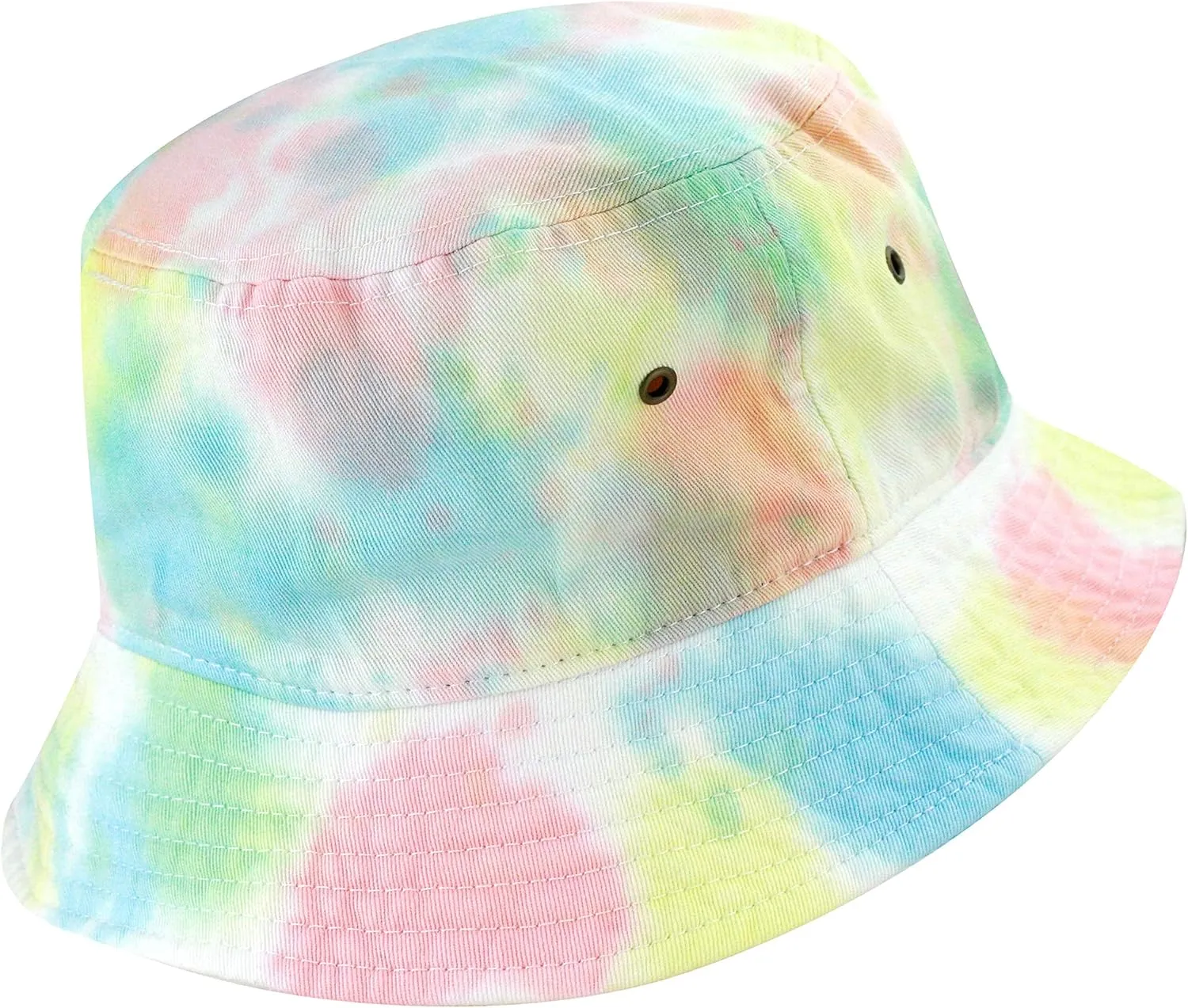 The Hat Depot Bucket Hat - Unisex 100% Cotton & Denim UPF 50 Packable Summer Travel Beach Sun Hat