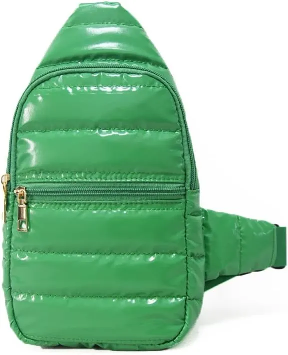 The Perry Puffer Sling Bag