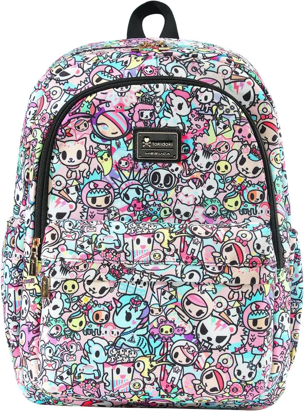 Tokidoki Unicorno Travel Laptop Backpack For Women, Cute Backpack For Dailyuse Canvas, Casual Daypack Shoulder Bag Fashion Anime Bags (Colourful)