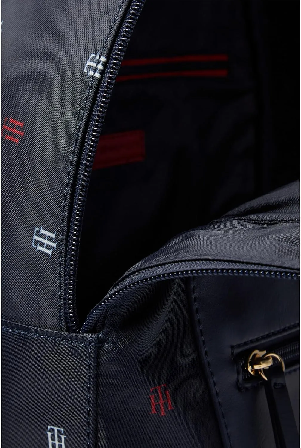 Tommy Hilfiger Alexis II Smalldome Backpack Serif Critter Nylon Tommy Navy/Tommy Red/Ivory One Size