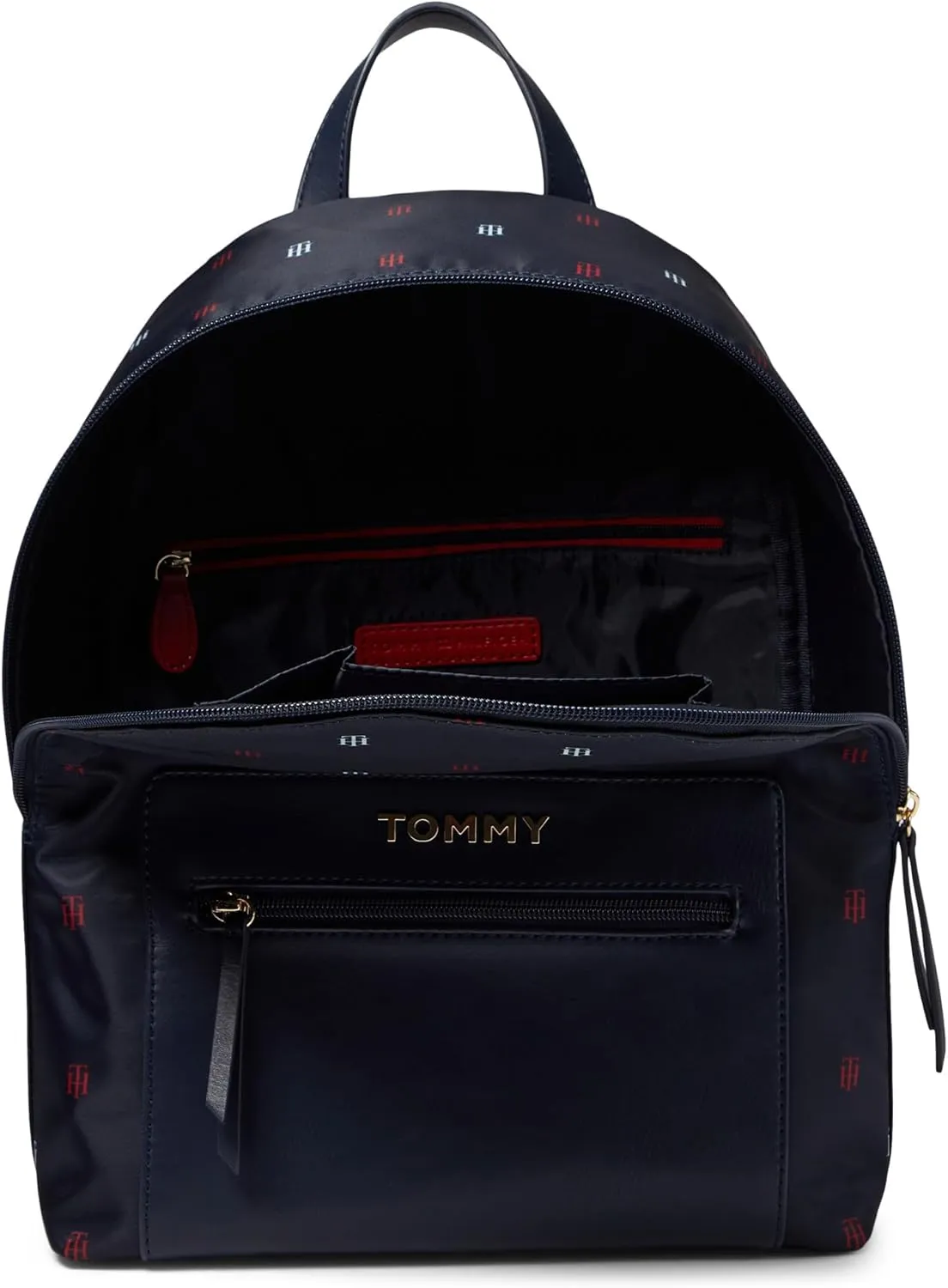 Tommy Hilfiger Alexis II Smalldome Backpack Serif Critter Nylon Tommy Navy/Tommy Red/Ivory One Size