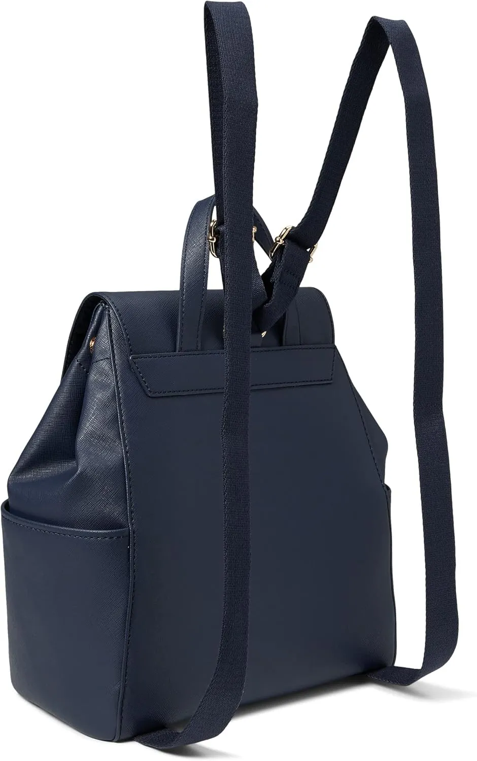 Tommy Hilfiger Beth II Flap Backpack Saffiano PVC Tommy Navy One Size