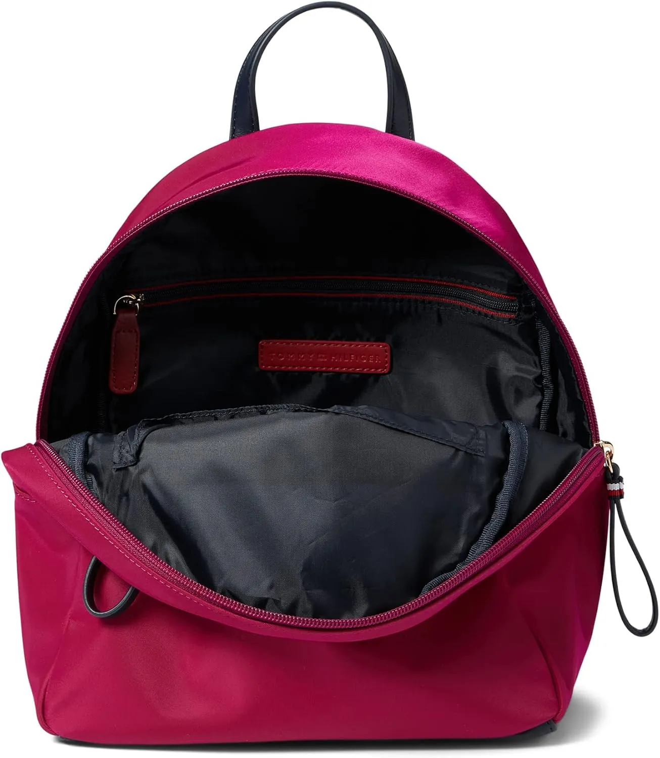 Tommy Hilfiger Jennifer II Small Backpack Smooth Nylon Italian Wine One Size