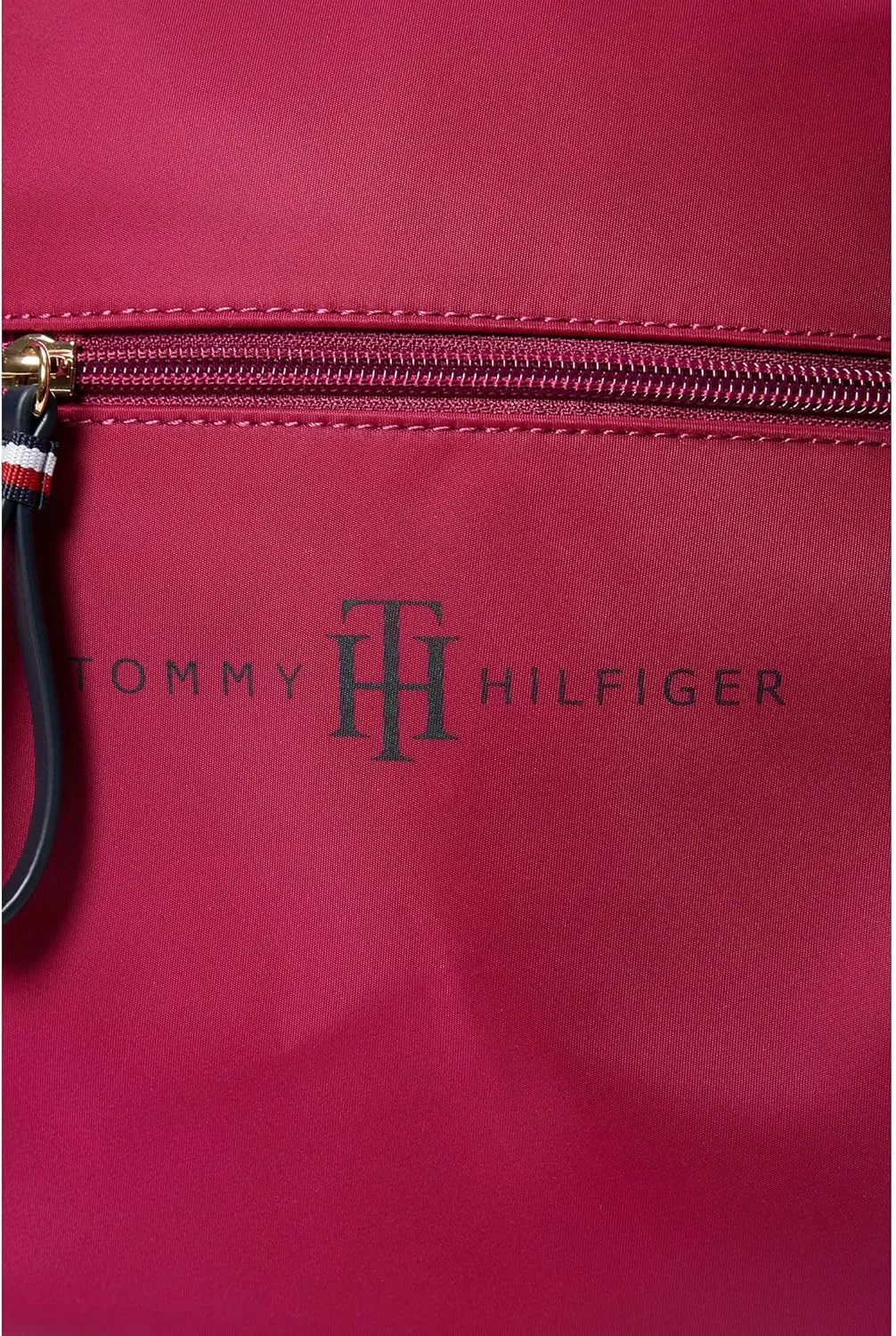 Tommy Hilfiger Jennifer II Small Backpack Smooth Nylon Italian Wine One Size