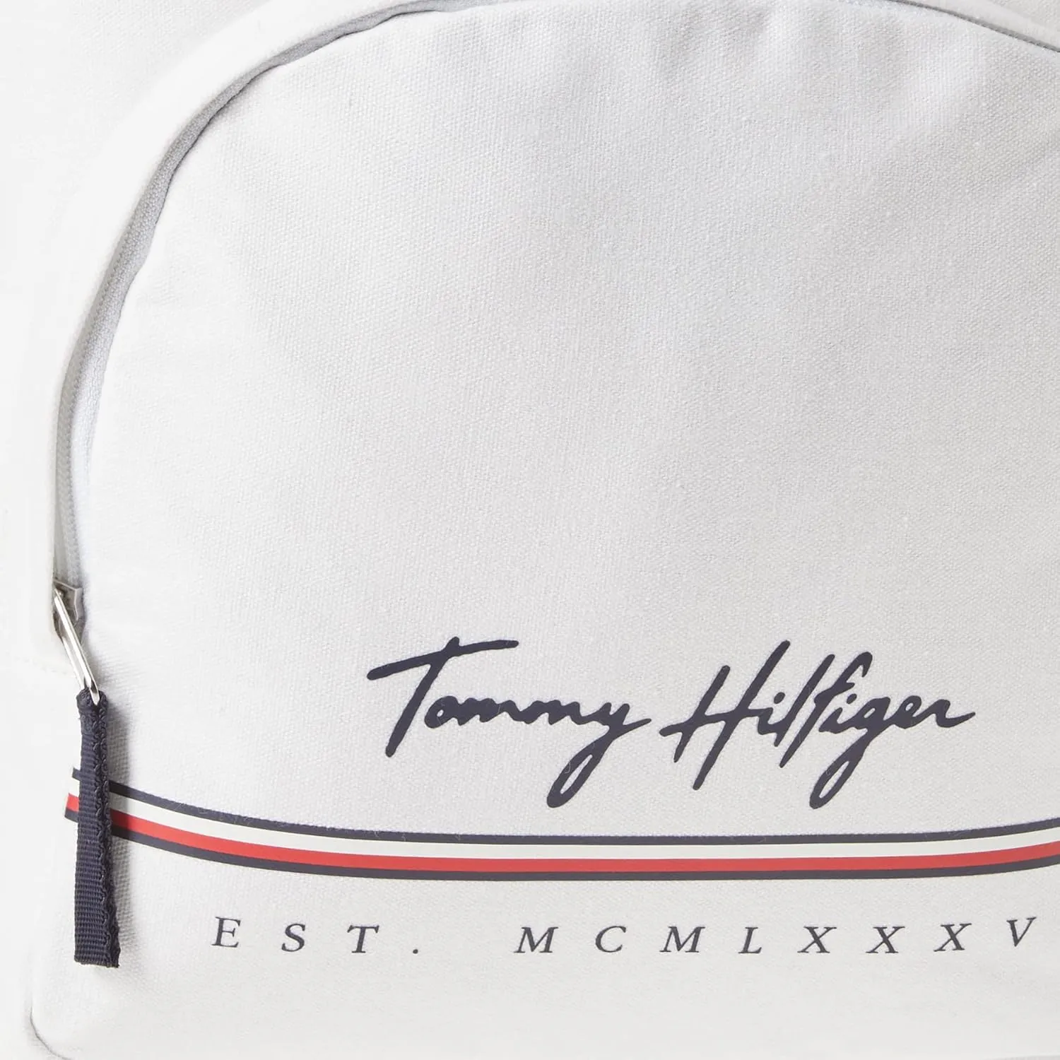 Tommy Hilfiger Men's York Backpack, Bright White, One Size