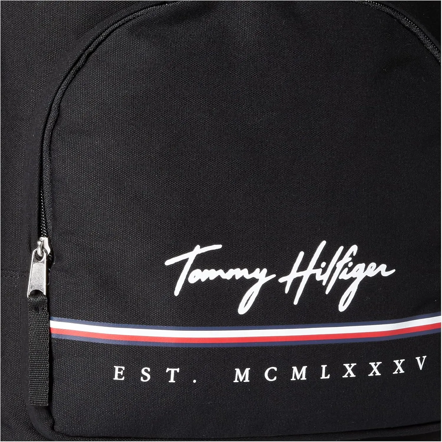 Tommy Hilfiger Mens York Backpack, Th Deep Black