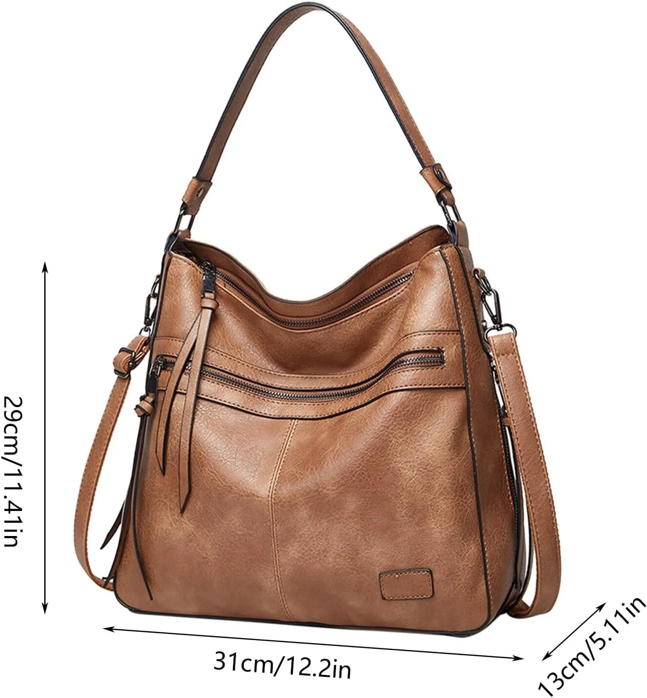Tote Bag for Women Boho Shoulder Purses and Handbags Women's Cotton Oversized Hobo Shoulder Bag