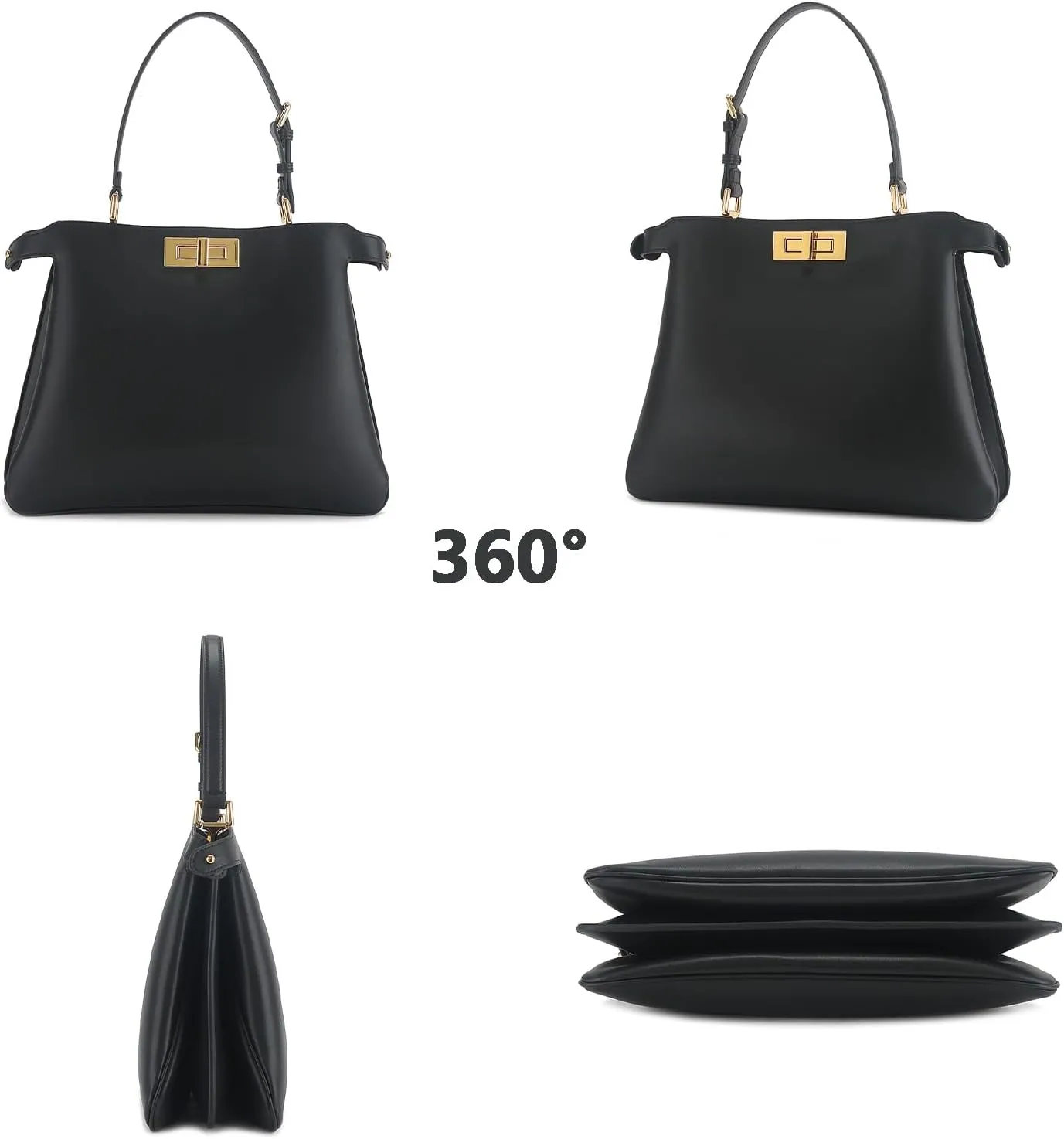 Tote Bag for Women, Genuine Leather Top Handle Handbag, Fashion Vintage Shoulder Bag, Crossbody Bag, Hobo Purse.