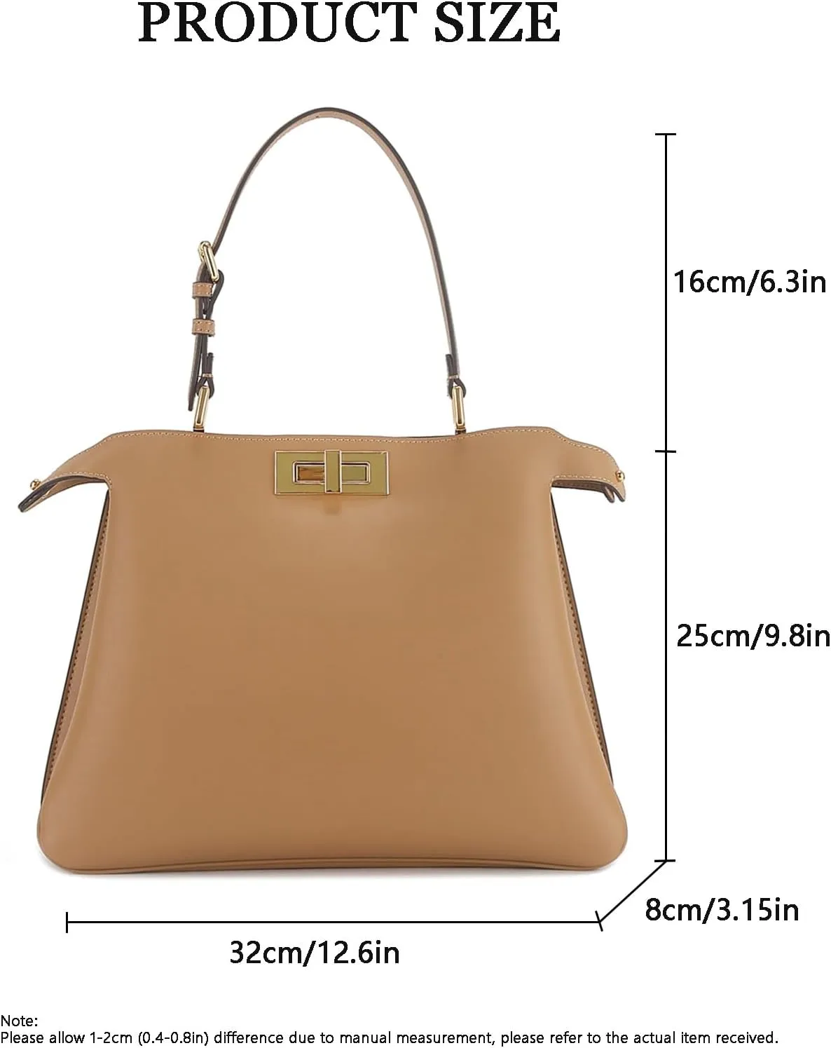 Tote Bag for Women, Genuine Leather Top Handle Handbag, Fashion Vintage Shoulder Bag, Crossbody Bag, Hobo Purse.