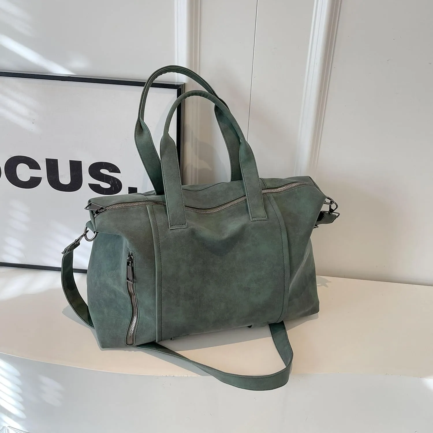 Tote Bag For Women, Gym Sport Travel Bag, Carry On Luggage Bag.