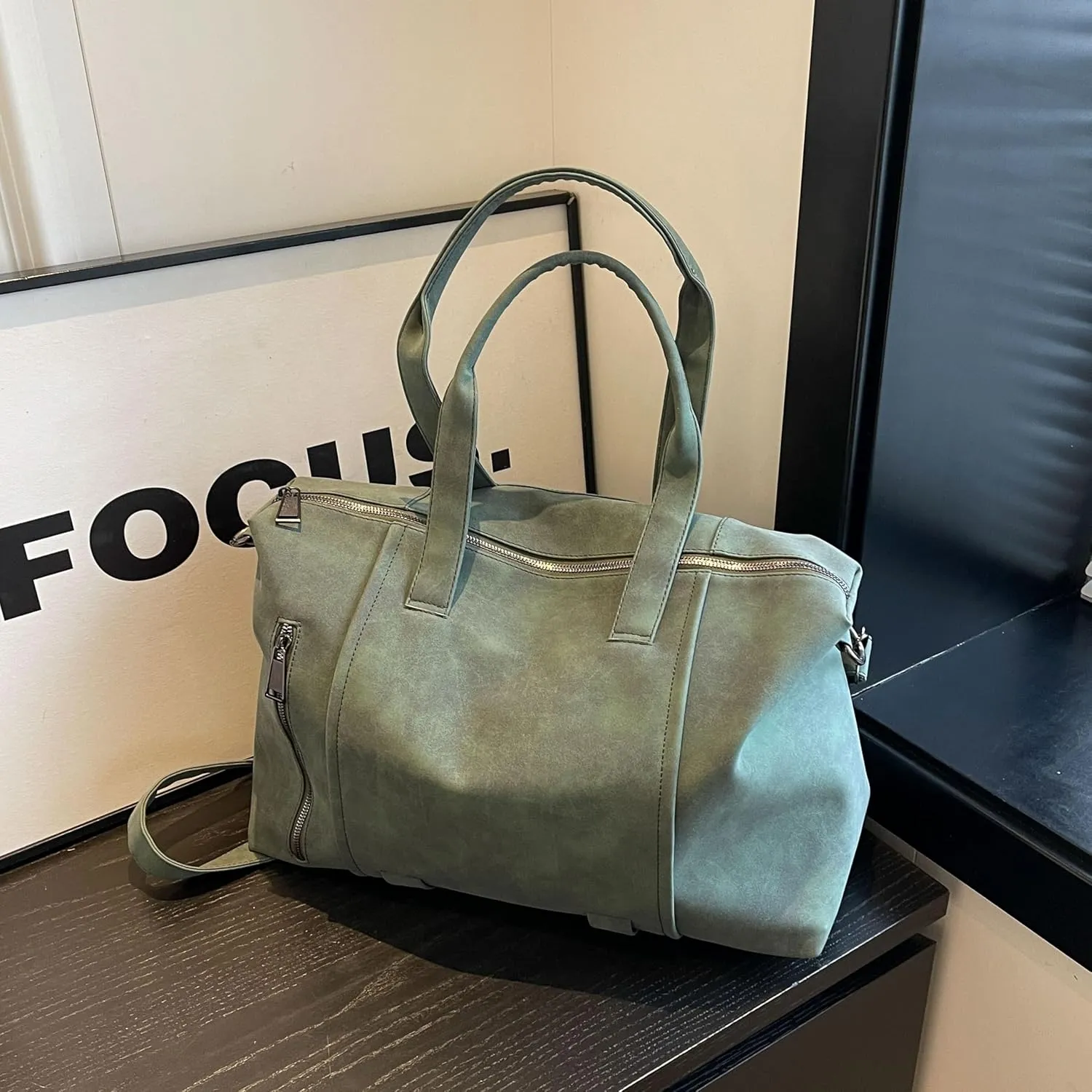 Tote Bag For Women, Gym Sport Travel Bag, Carry On Luggage Bag.