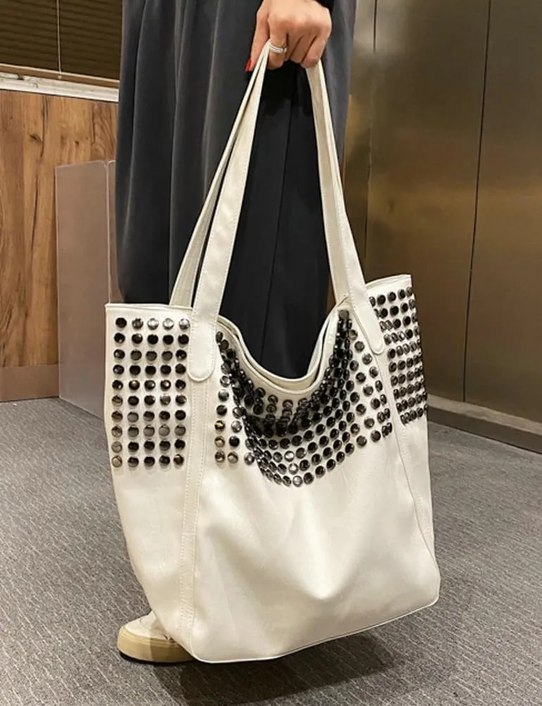 Tote Bag for Women Hobo Bags Trendy Vegan Leather Shoulder Bag Large Top Handle Handbag Purse