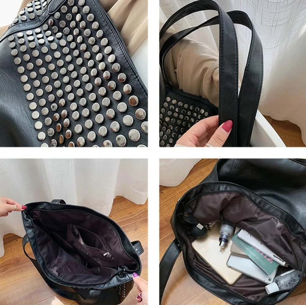Tote Bag for Women Hobo Bags Trendy Vegan Leather Shoulder Bag Large Top Handle Handbag Purse