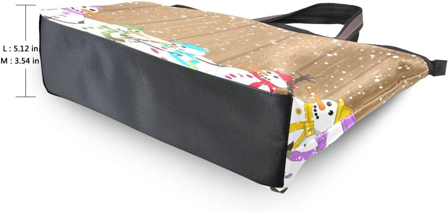 Tote Bag for Women with Zipper,Polyester Tote Purse Holiday Tote Bag Work Handbag Women Gift