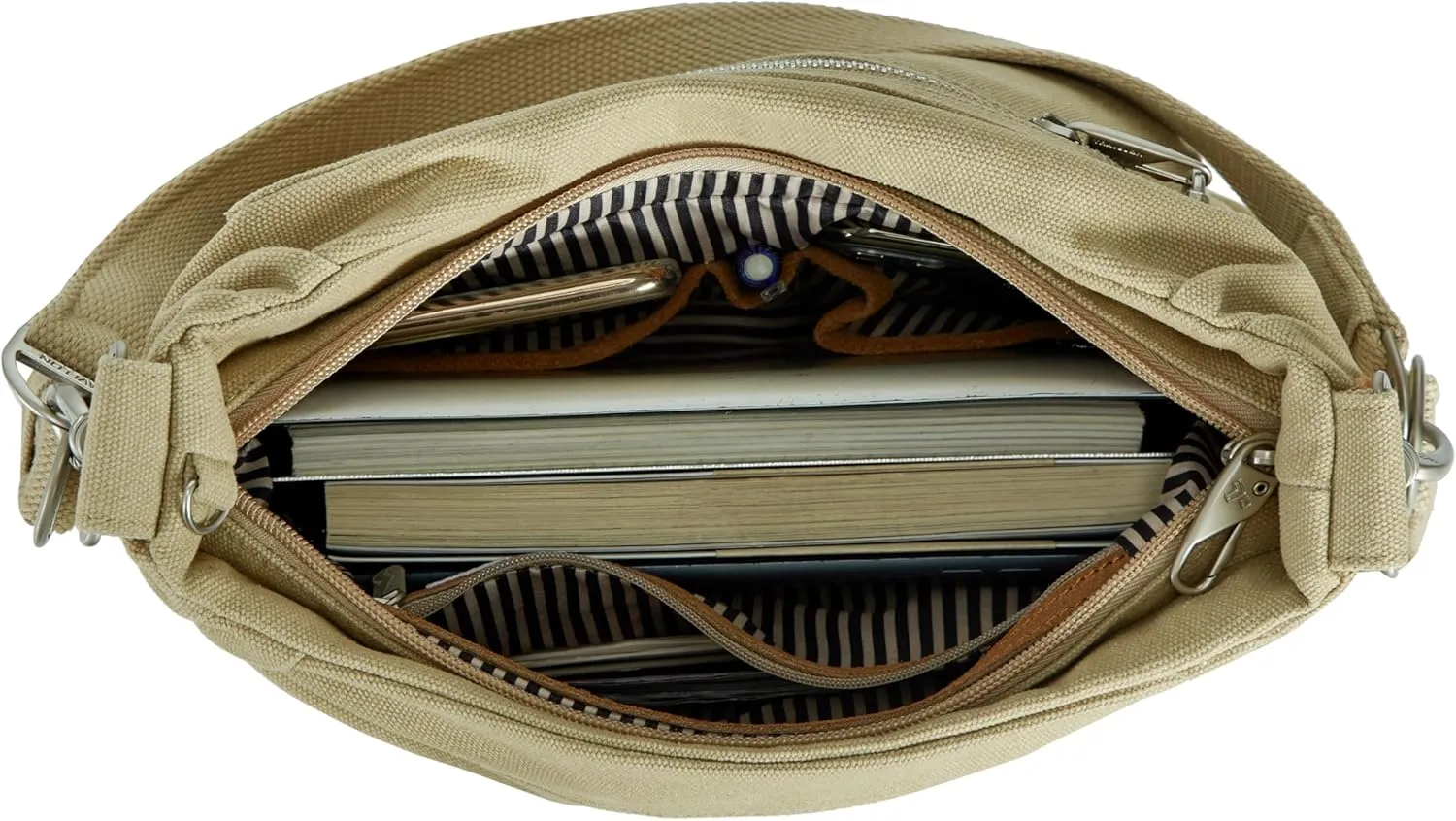 Travelon Anti-Theft Heritage Hobo Bag