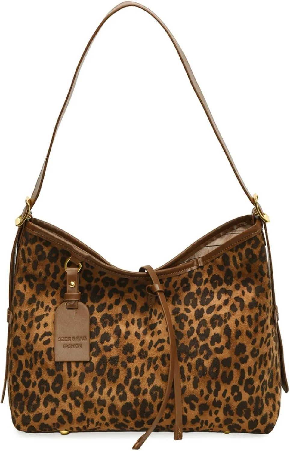 Travistar Hobo Bags for Women Trendy Large PU Leather Shoulder Purses and Handbags Leopard Crossbody Satchel Purse Work Tote