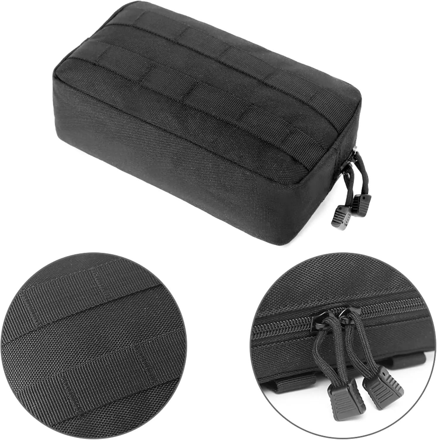 TRIWONDER Molle Pouches Tactical Admin EDC Gear Utility Pouch Waist Bags for Small Tool Horizontal Modular Organization