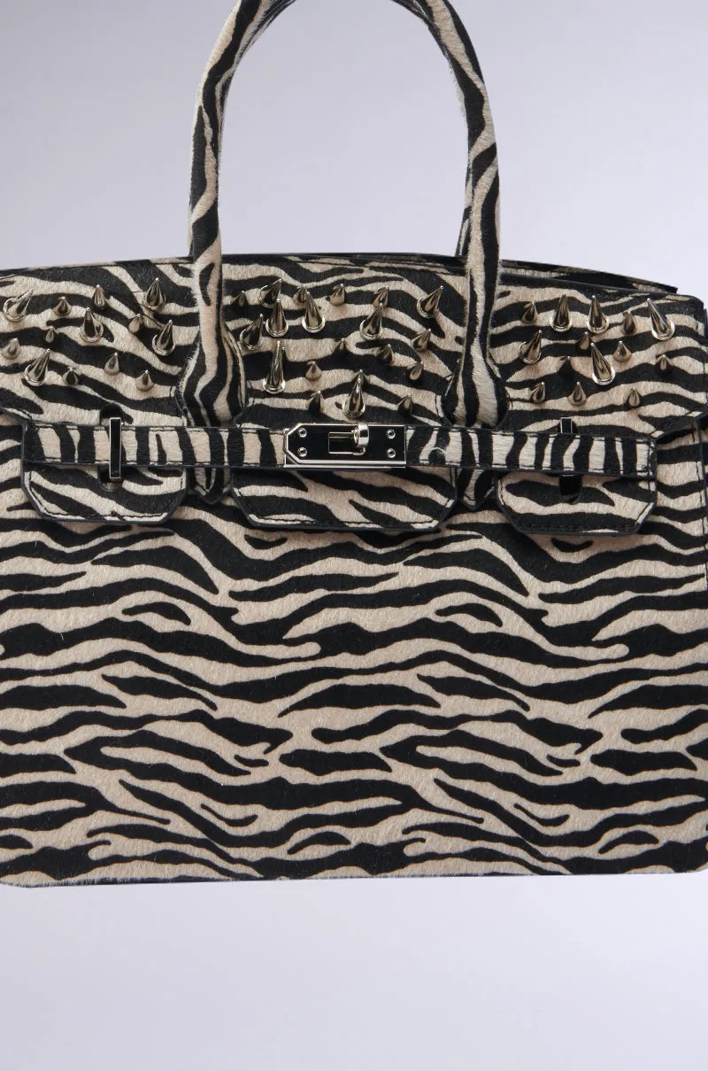 TRY ME EMBELLISHED TOTE