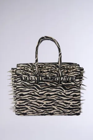 TRY ME EMBELLISHED TOTE