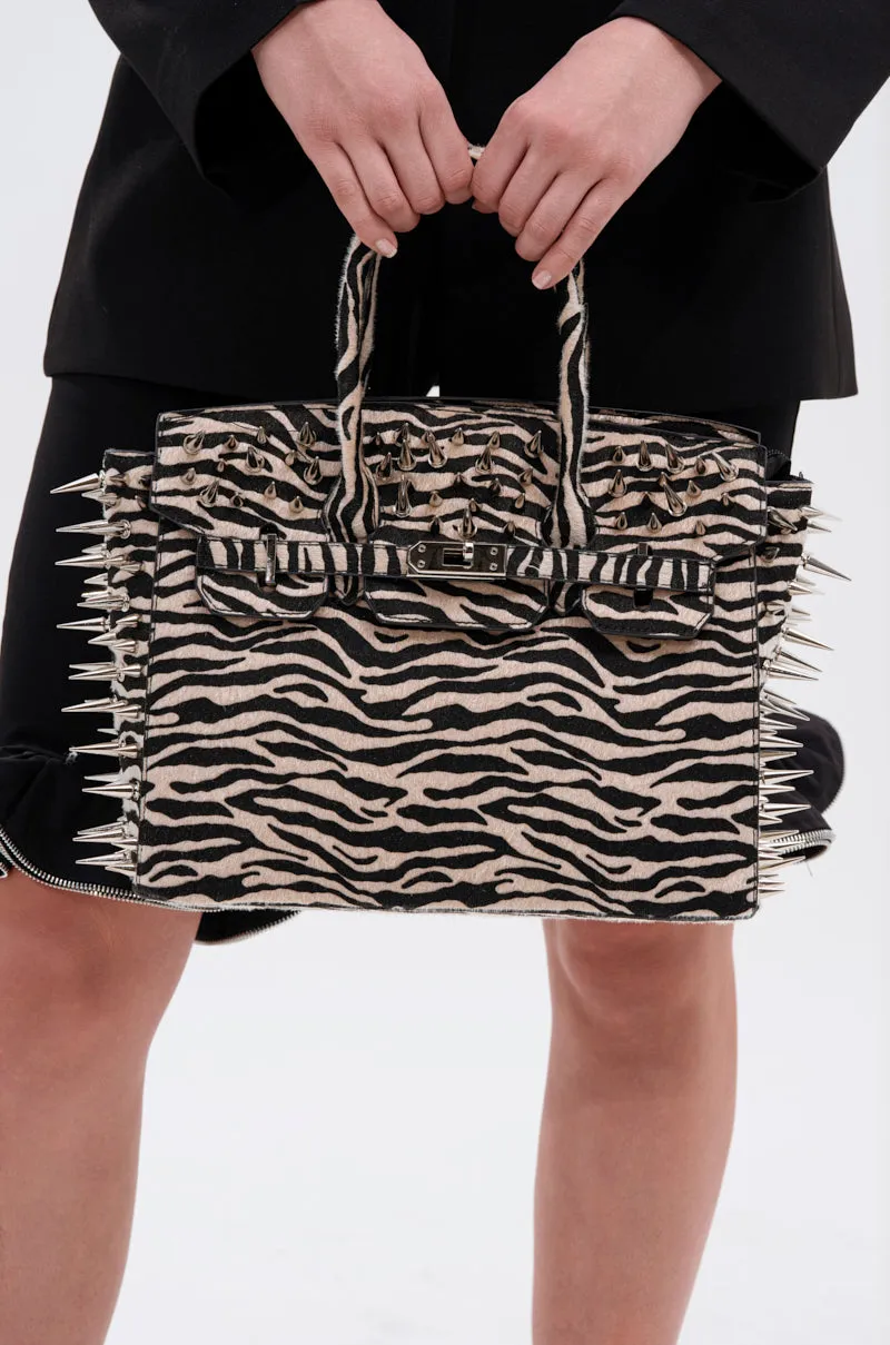 TRY ME EMBELLISHED TOTE