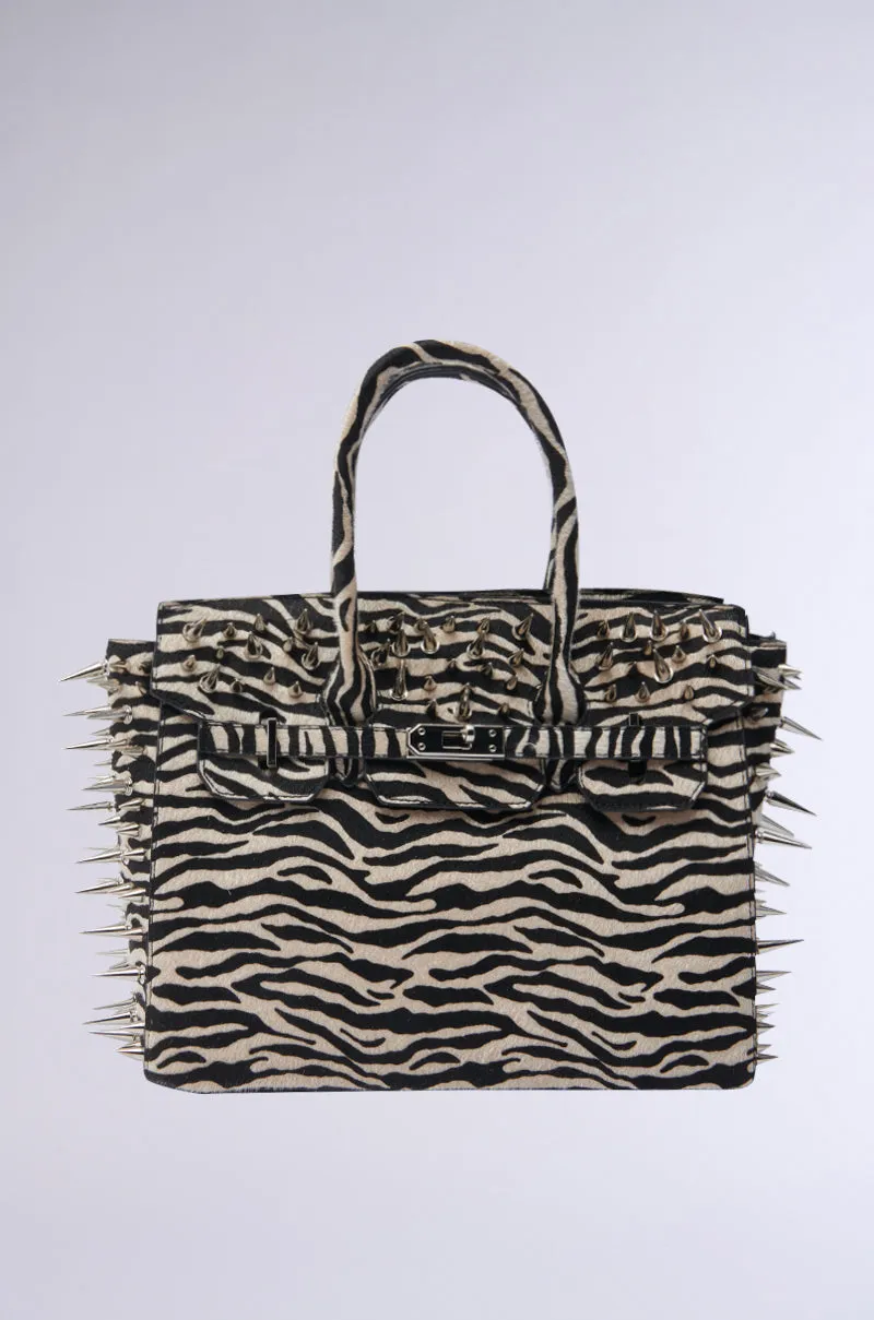 TRY ME EMBELLISHED TOTE