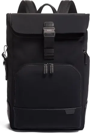 TUMI Harrison Osborn Roll Top Backpack - 15-Inch Laptop Backpack - Professional Backpack for Business & Travel - Laptop Bag - Black