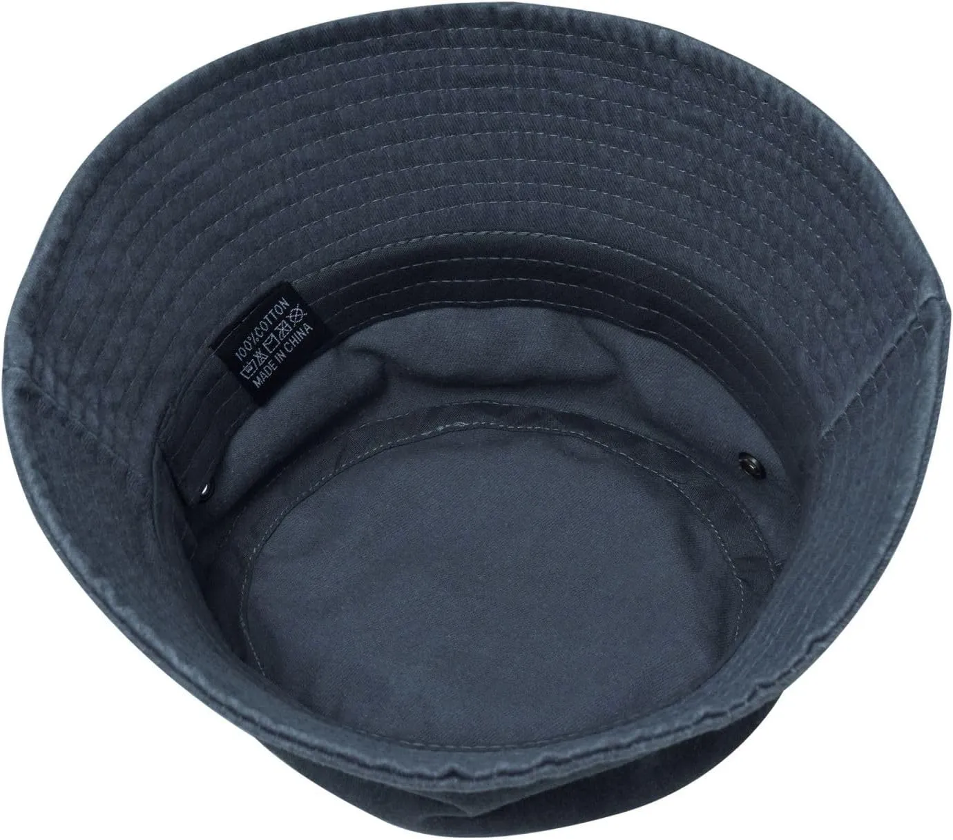 Twin Ravens of Odin Norse Pagan Symbol Bucket Hat Outdoor Sun Protection Denim Bucket Hat for Men Women Black