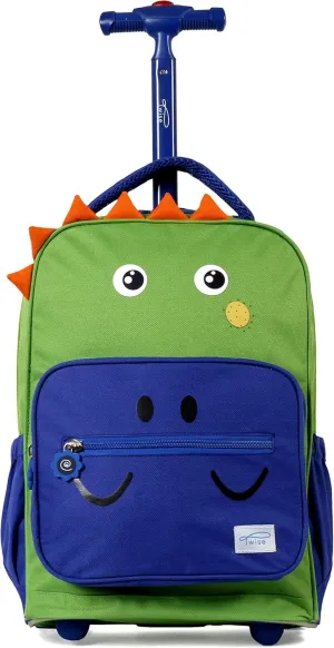 TWISE SIDE-KICK SCHOOL, TRAVEL ROLLING BACKPACK FOR KIDS AND TODDLERS