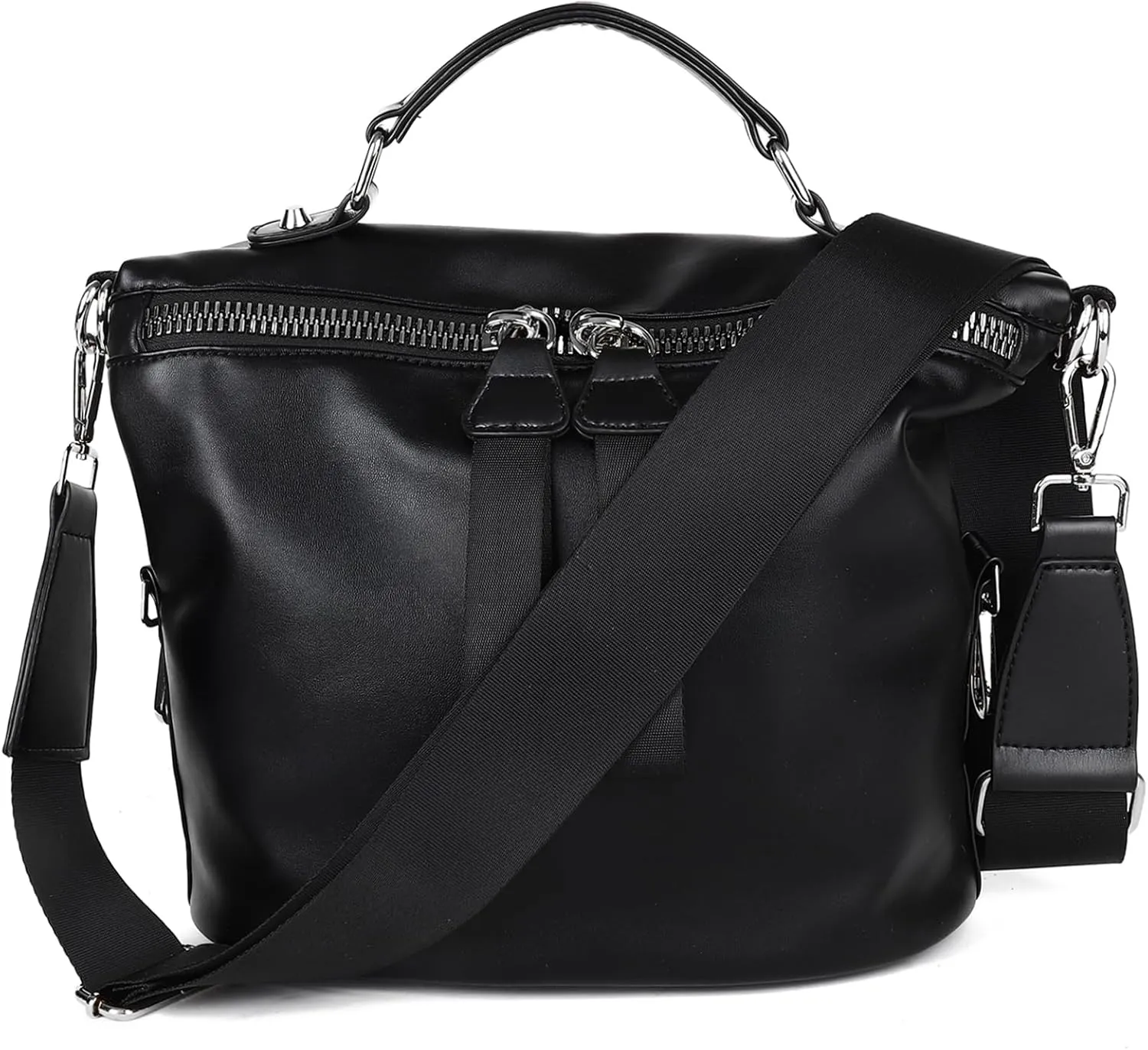 VGOAL Crossbody Bags for Women, Large-Capacity Women Handbag Casual Lightweight Travel Shopping Waterproof Shoulder Bag