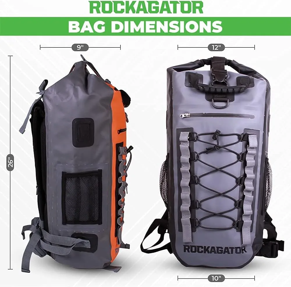 Waterproof Backpack - 40 Liter HYDRIC Series Water Proof Floating Dry Bag River Pack