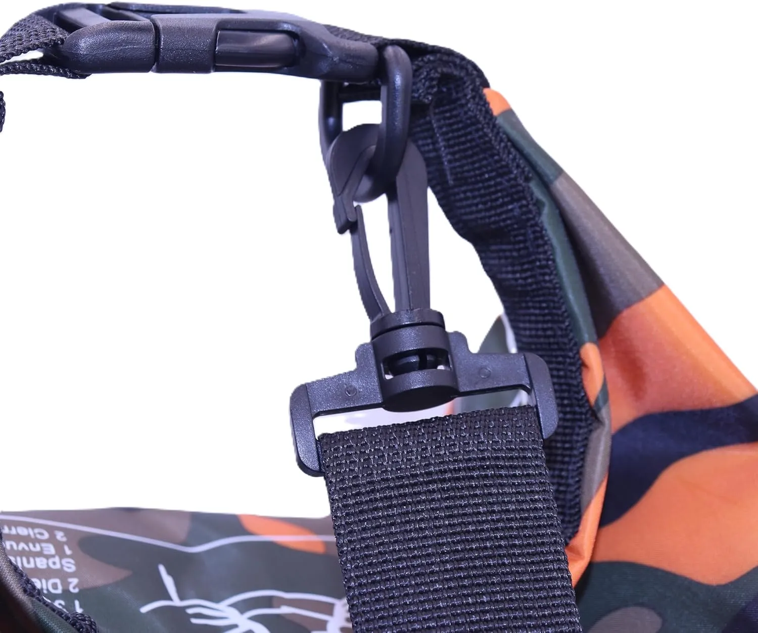 Waterproof Dry Bag Combo 5-30L Roll Top Dry Storage Bag Backpack for Kayaking Boating Beach Camping Travel Fishing, w/Phone Case & Collapsible Water Bottle & Sunglasses & Ear Band,Orange 15L