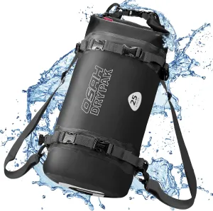 Waterproof Dry Bag - Motorcycle Luggage Tail Bag with Straps for Back Seat, Roll Top Lightweight Waterproof Backpack Sack for Travel, Swimming, Boating, Kayaking, Camping and Beach