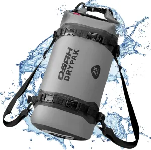Waterproof Dry Bag - Motorcycle Luggage Tail Bag with Straps for Back Seat, Roll Top Lightweight Waterproof Backpack Sack for Travel, Swimming, Boating, Kayaking, Camping and Beach