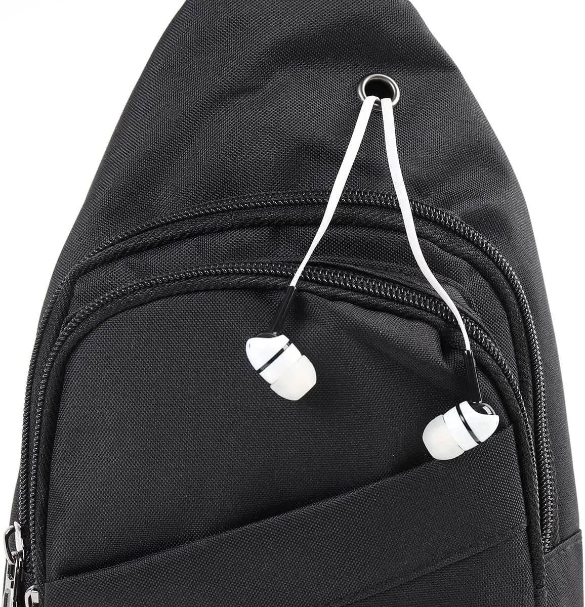 WESTEND Crossbody Nylon Sling Bag Daypack with Adjustable Strap-Small Travel Bag