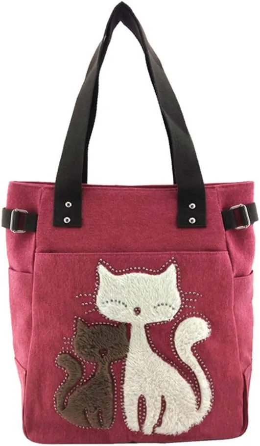 Women Hobo Handbags Canvas Casual Vintage Shoulder bag Daily Purse Tote Crossbody Shopper Bag
