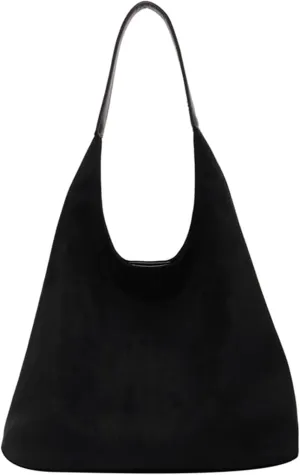 Women Slouchy Suede Tote Bag Hobo Handbag Casual Office Oversized Shoulder Bag Purses