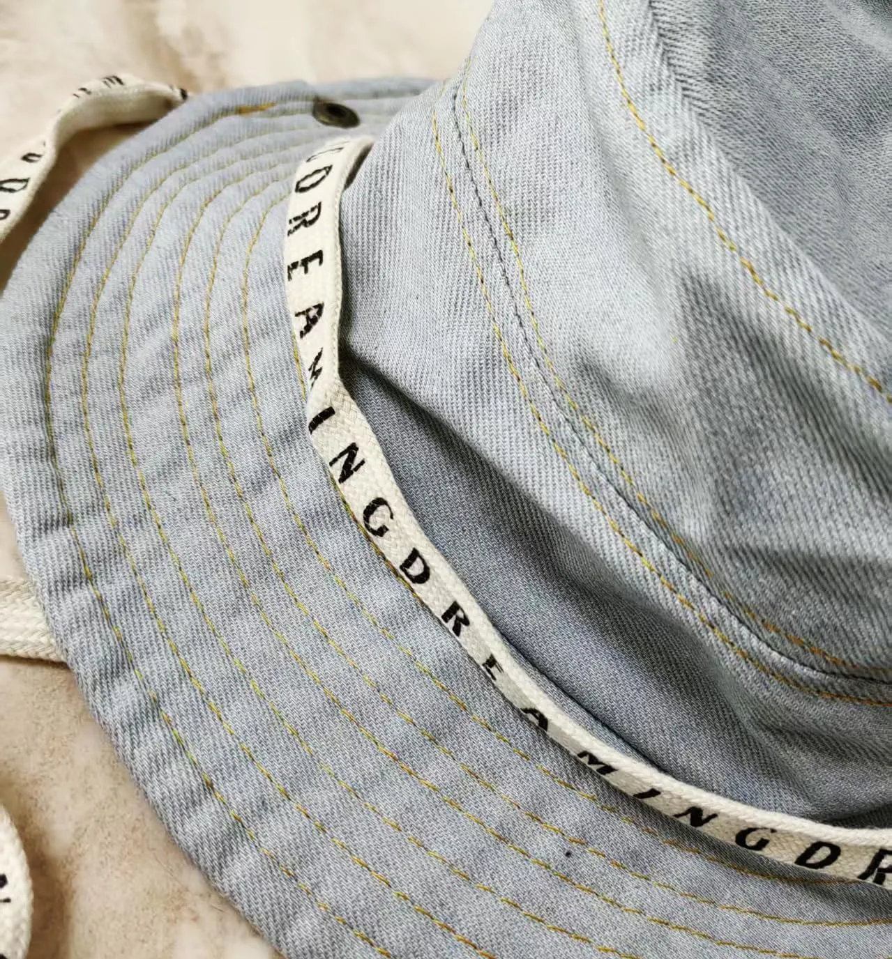 Womens Bucket Hat Beach Sun Hat for Sunmmer Travel Cotton Plaid Colorful Packable Bucket Hats