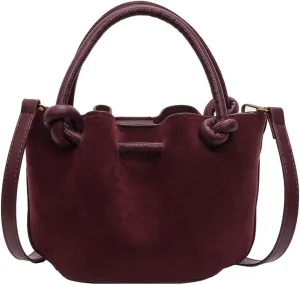 Women's Crossbody Handbags,Small Purse,Brown Suede Bag,Cross Body Purse Hand Bags Crossbody Bags for Women,Gifts for Women