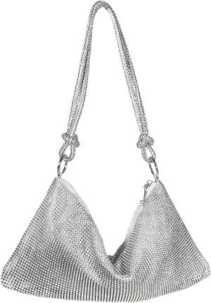 Women's Evening Bag Rhinestone Clutch Purses for Lady Party Tote Bag Prom Wedding Handbag