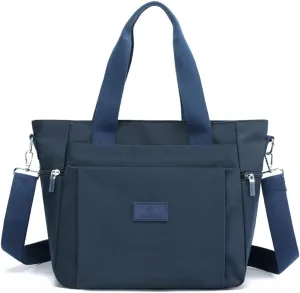 Women's Nylon Handbags Shoulder Bags Ladies Casual Top Handle Handbag Shopper Tote Purse