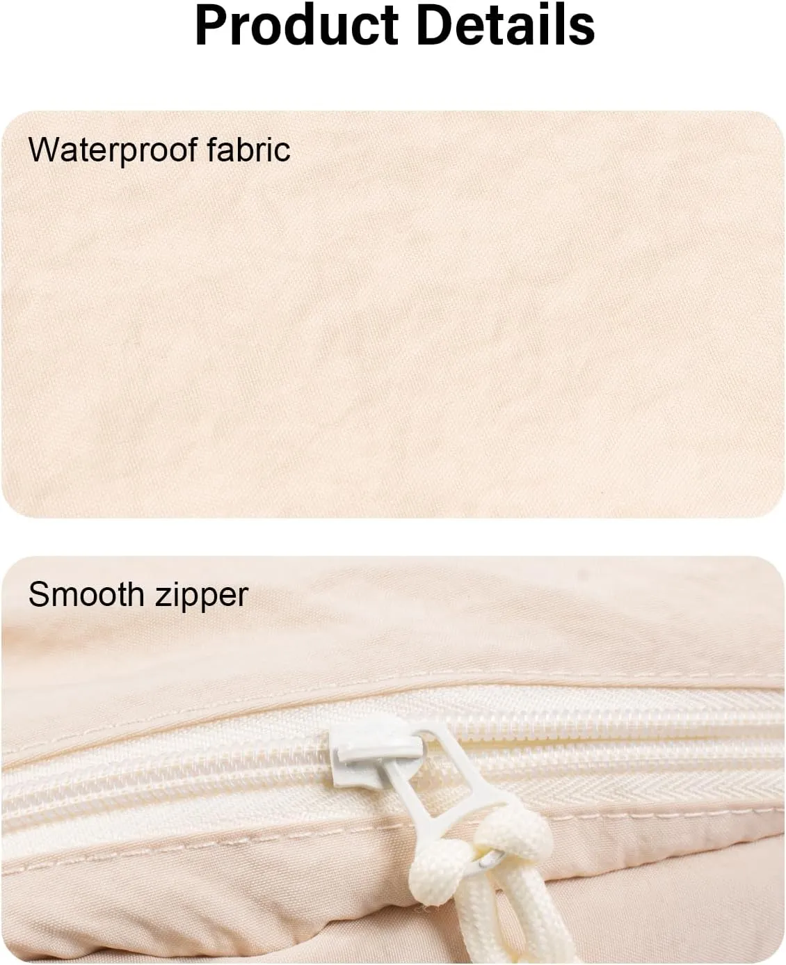 Women's Nylon Hobo Crescent Crossbody Bag, Multi-Pocket Sling Bag, Half Moon Shoulder Purse