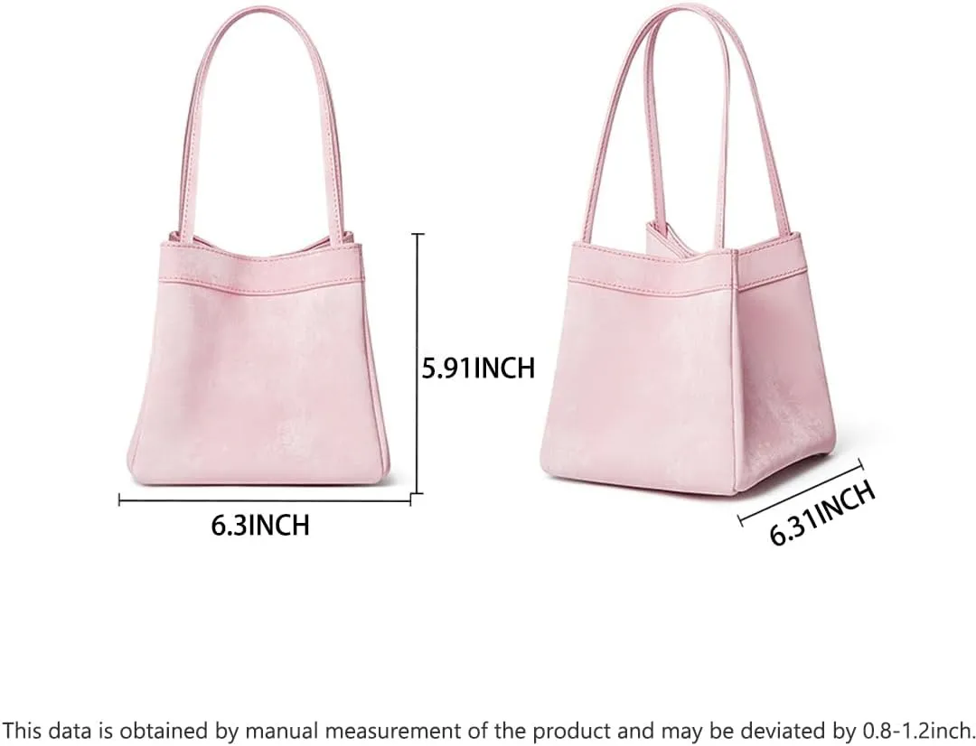 Womens Silk Soft Bucket Bag Neo Chinese Style Handbag Crossbody Satchel Lady Daily Small Shoulder Bag
