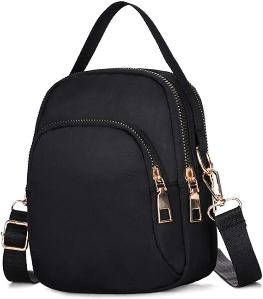 Womens Small Crossbody Bags Phone Purse Mini Girls Shoulder Wallet Handbag Kid Nylon Pouch