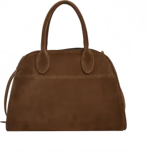 Women's Suede Tote Bag, Tote Bag, Vintage Handbag, Vintage Crossbody Bag