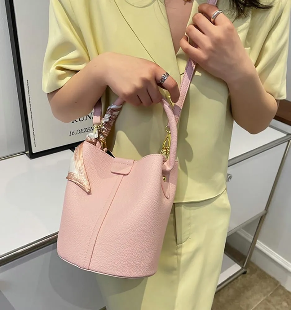 Women's Versatile Bucket Bag - Convertible Crossbody, Handbag, Tote, & Shoulder Bag for Everyday Use